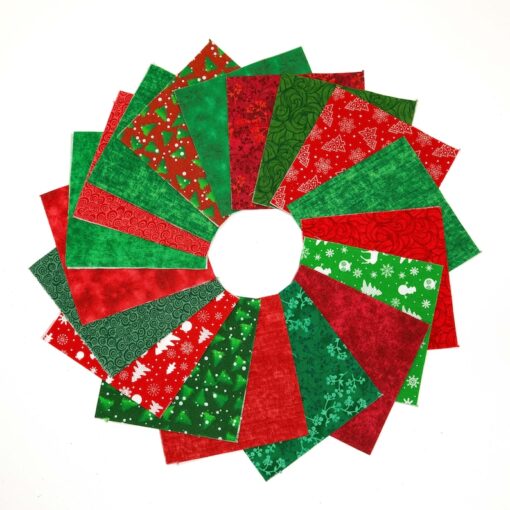 5" x 5" Red & Green Christmas Essentials (102 Count)