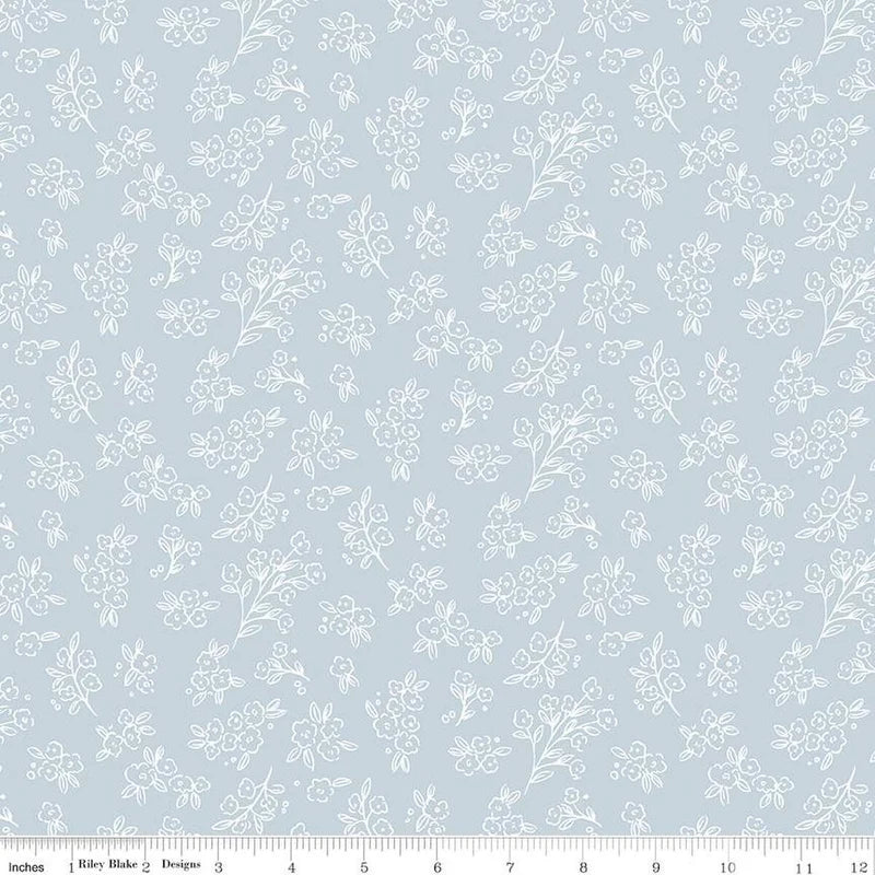 Riley Blake | Stone Posies - 100% Cotton