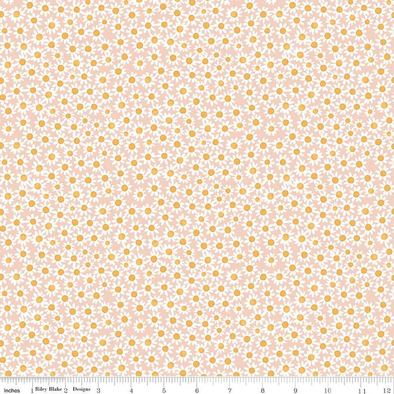 Riley Blake | Blush Daisies - 100% Cotton