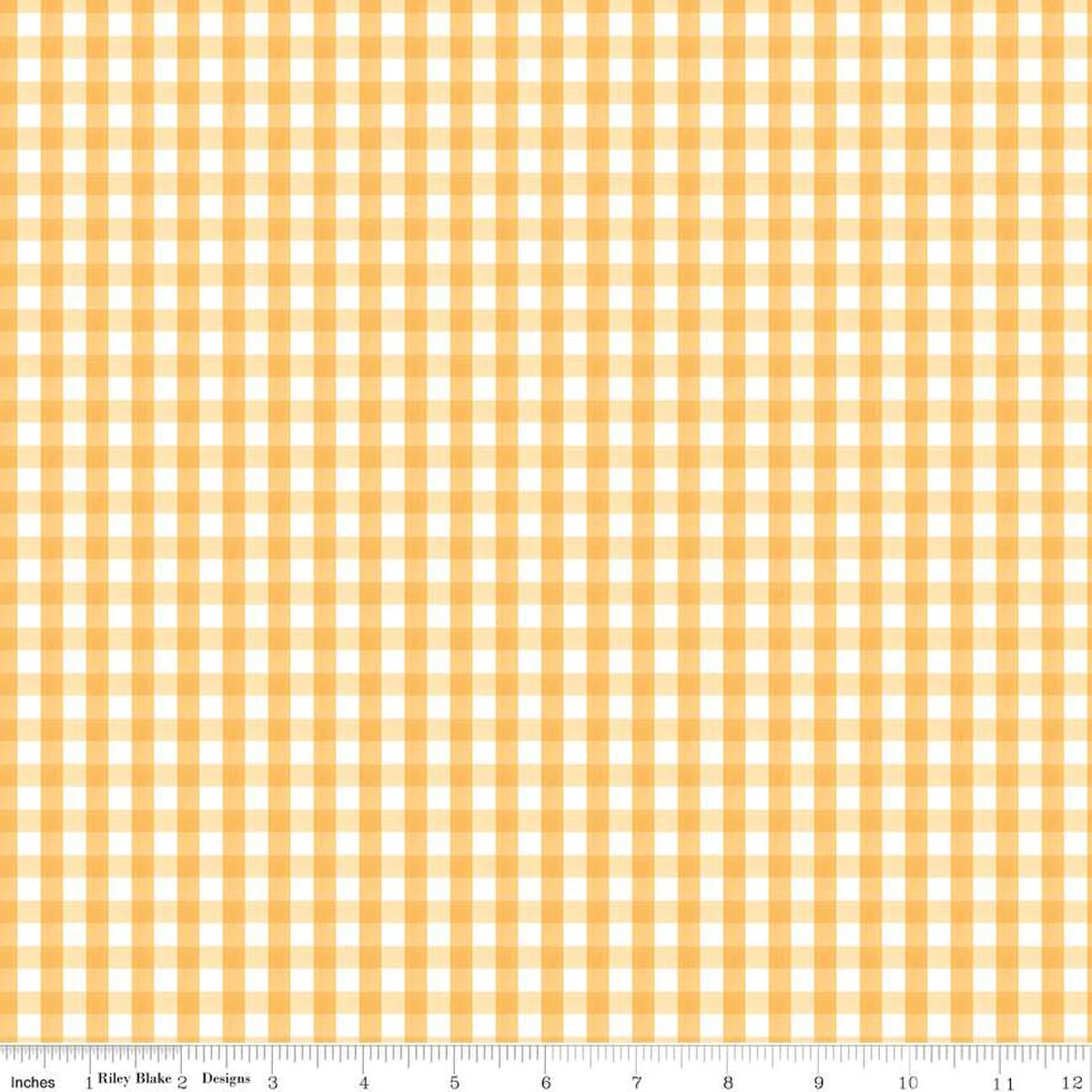 Riley Blake | Gingham Honey Plaid - 100% Cotton