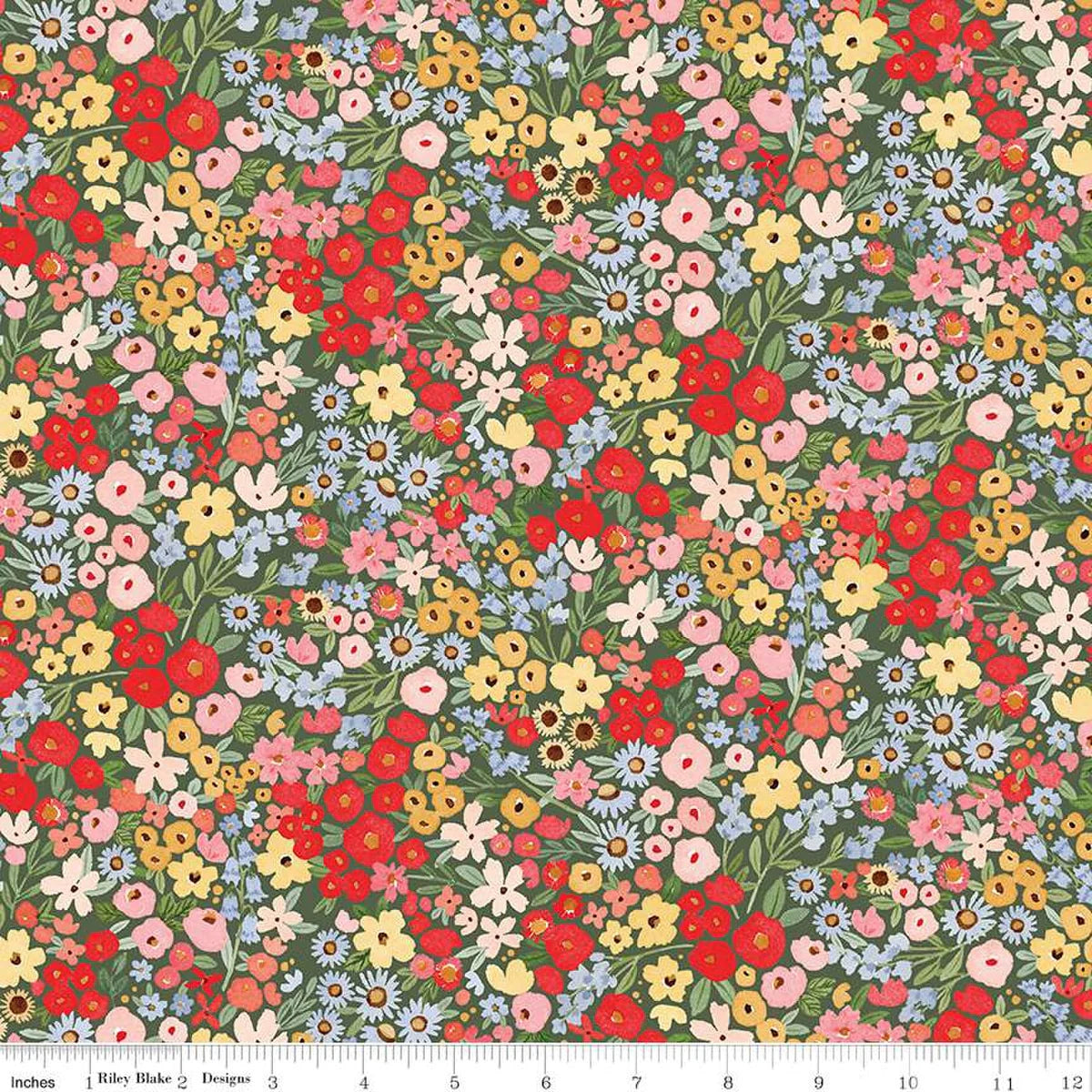 Riley Blake | Happy Ditsy Floral - 100% Cotton