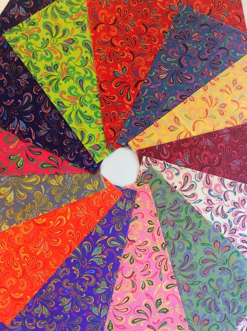 5" x 5" Paisley Squares (102 Count)