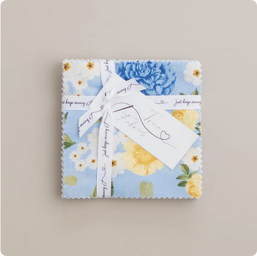 Sunshine Bloom Squares - 100% Cotton (42 Count) 5 x 5 squares