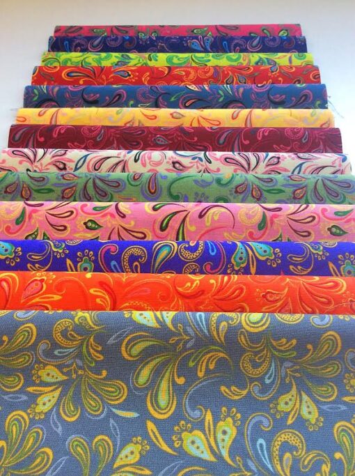 5" x 5" Paisley Squares (102 Count)