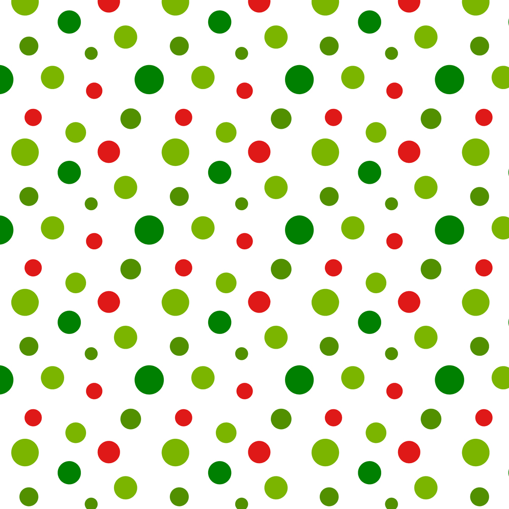 All-Over Christmas Dots - 100% Cotton