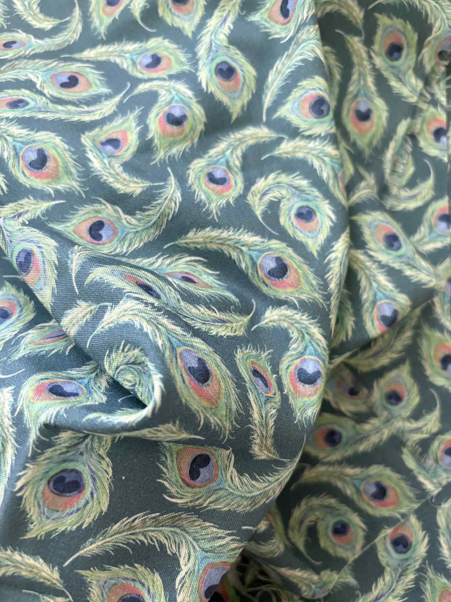 Nicole Tamarin | Blooming Peacock - 100% Woven Cotton