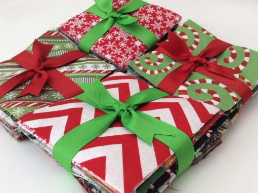 5" x 5" Christmas Theme Squares (100 Count)